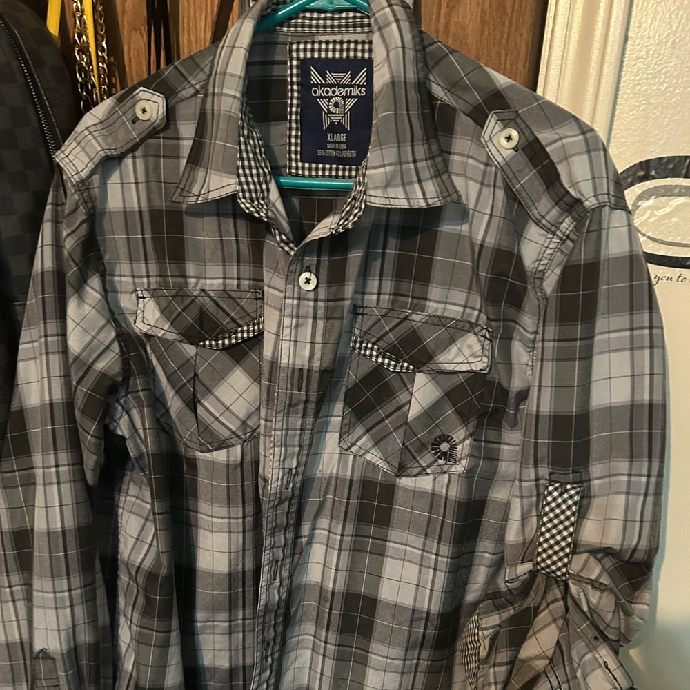 Collared akademiks  men shirt